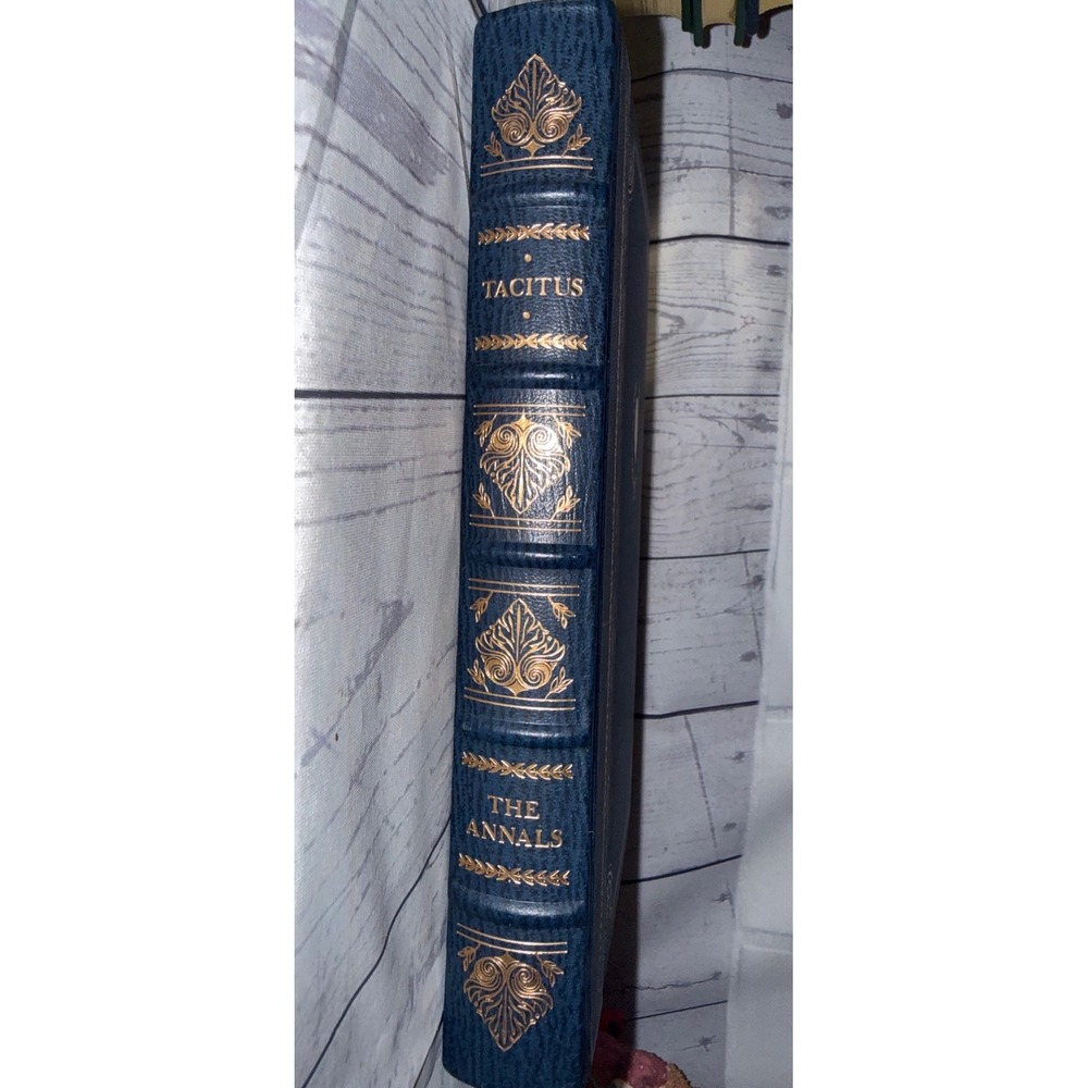 Franklin Library The Annals of Tacitus 1982 Quarter Leather Gilt History Book